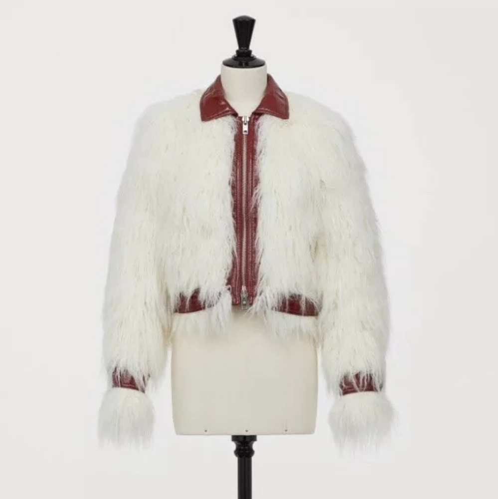 H&M x GIAMBATTISTA VALLI faux fur jacket